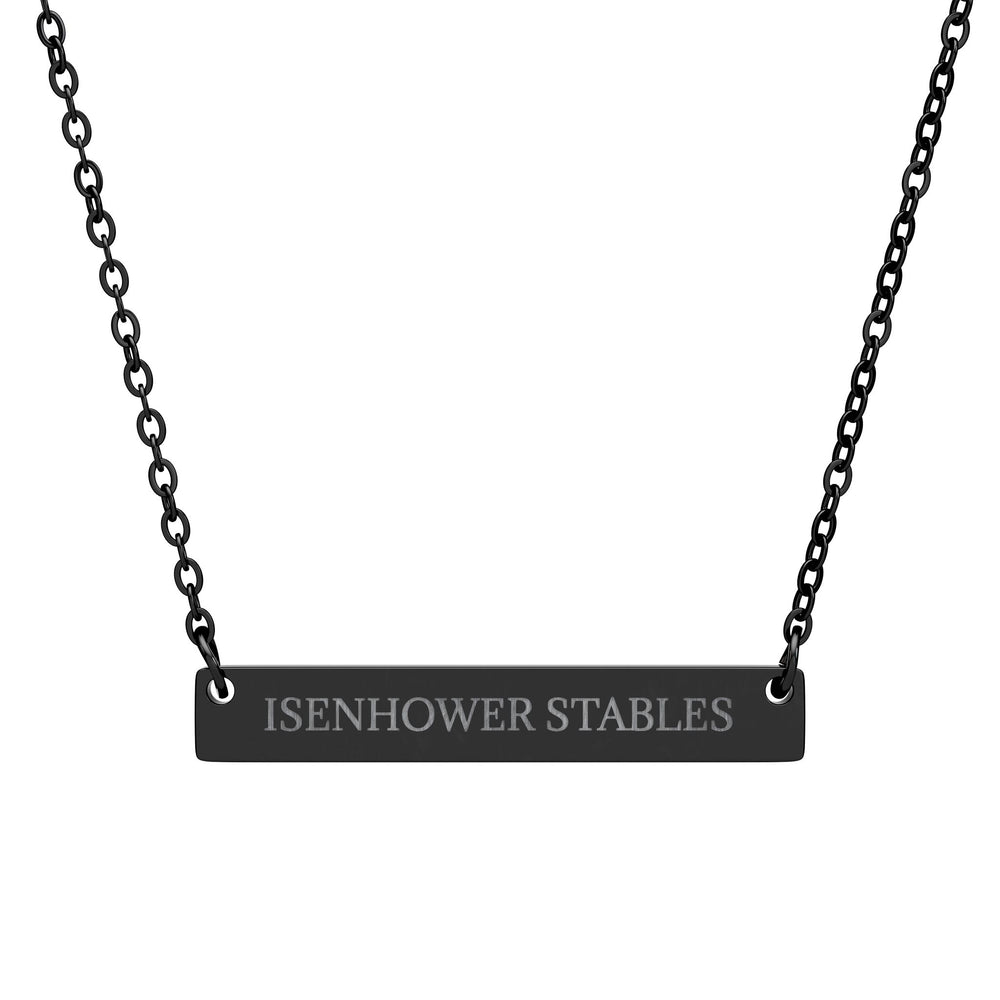 
                  
                    ISENHOWER STABLES - THE NAMEPLATE NECKLACE
                  
                