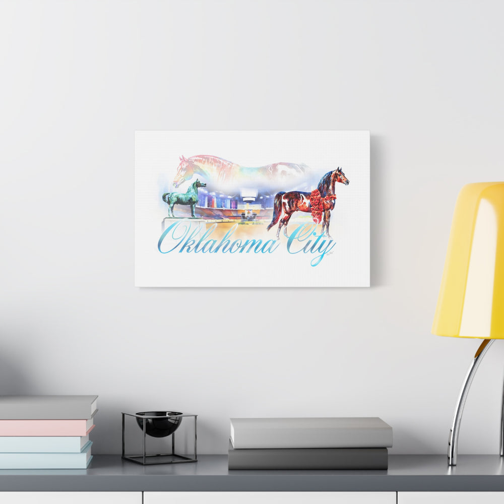 
                  
                    Oklahoma City - Deluxe Stretched Canvas Print, 3 Sizes Available
                  
                