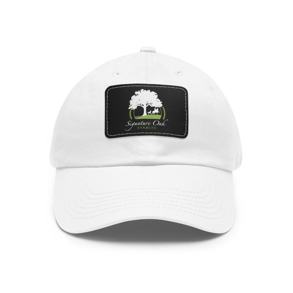 
                  
                    Leather Patch Hat
                  
                