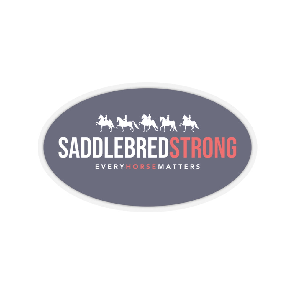 
                  
                    Saddlebred Strong Stickers - 2 sizes, clear or white trim
                  
                