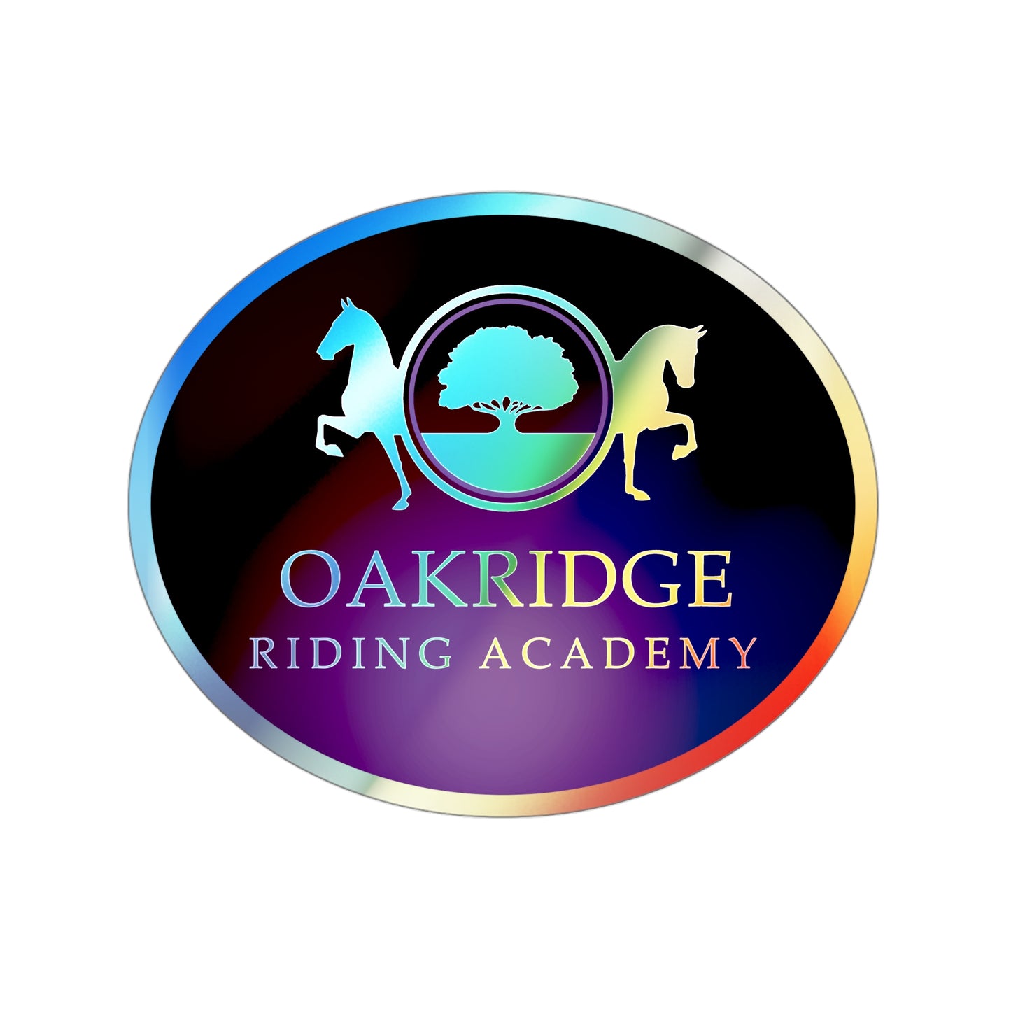 Holographic Sticker 4"