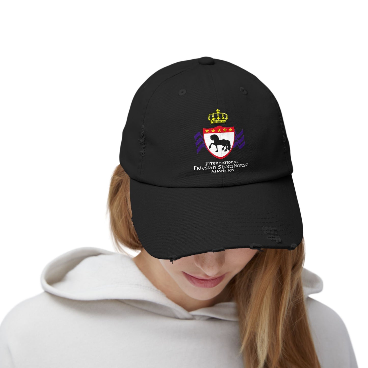 Distressed Cotton Cap