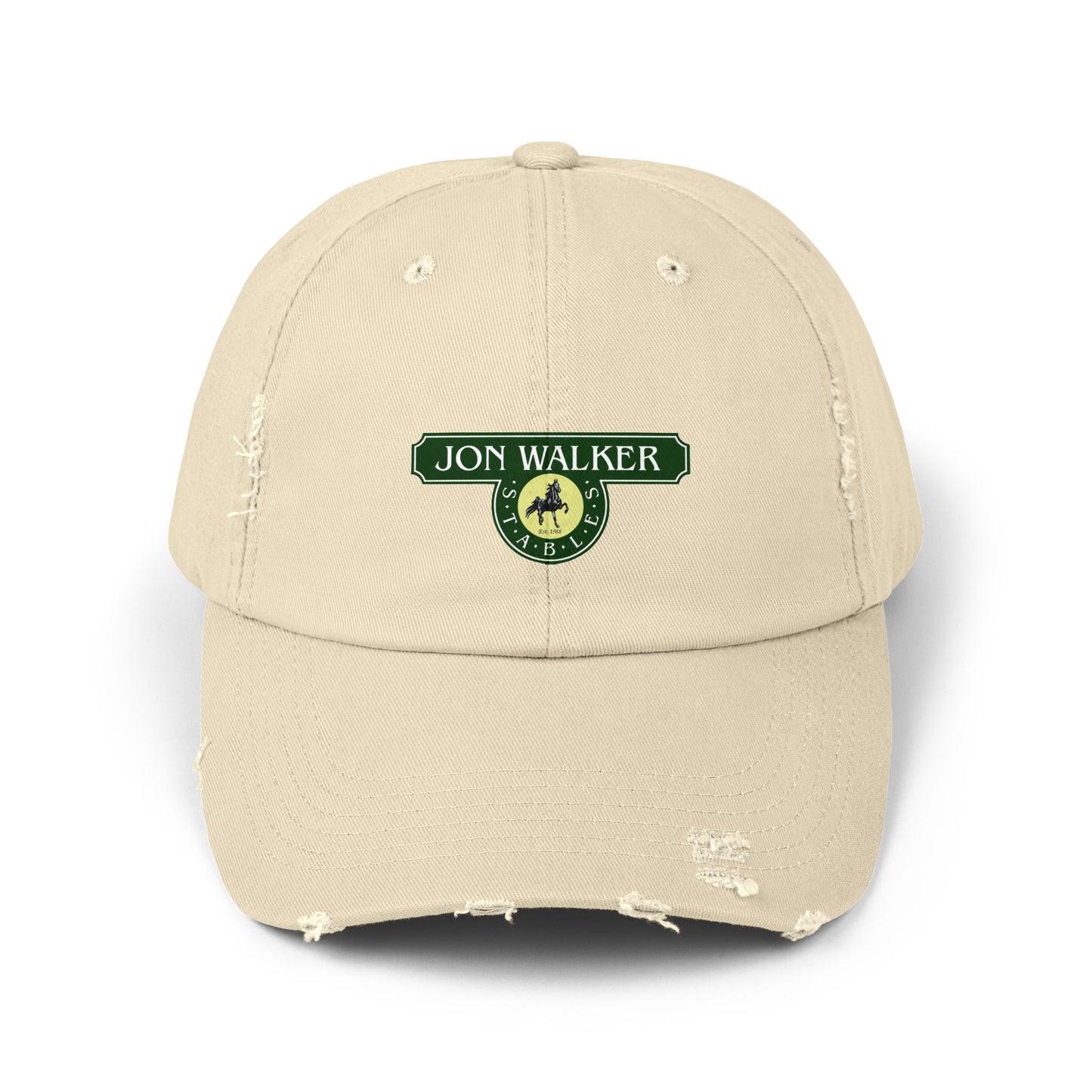 Distressed Cotton Cap