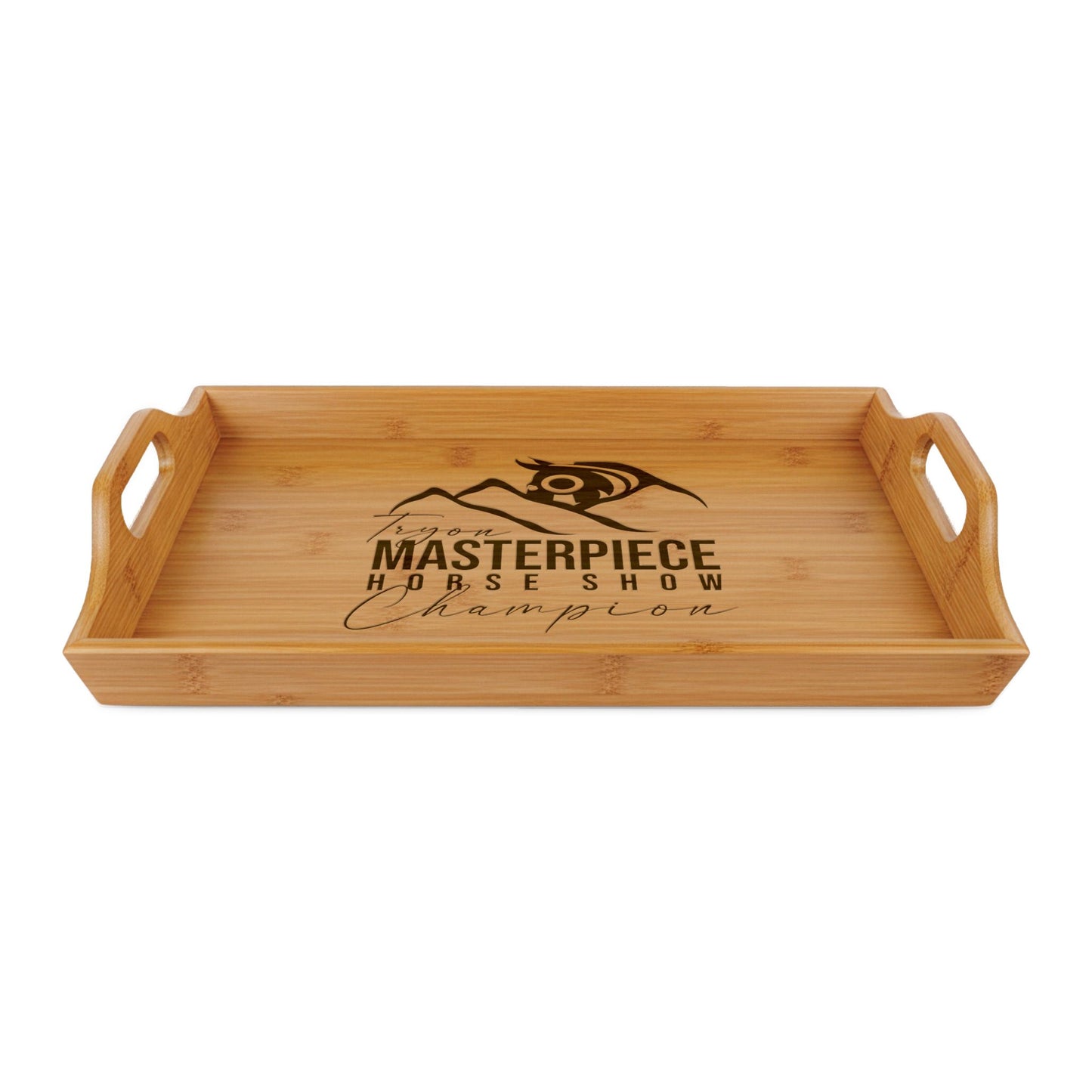 Engraved Bamboo Serving Board
