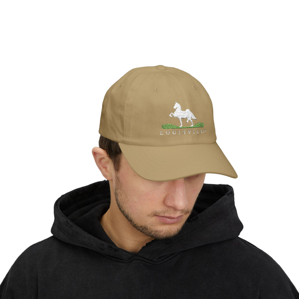 
                  
                    Louisville - Embroidered Cotton Hat
                  
                