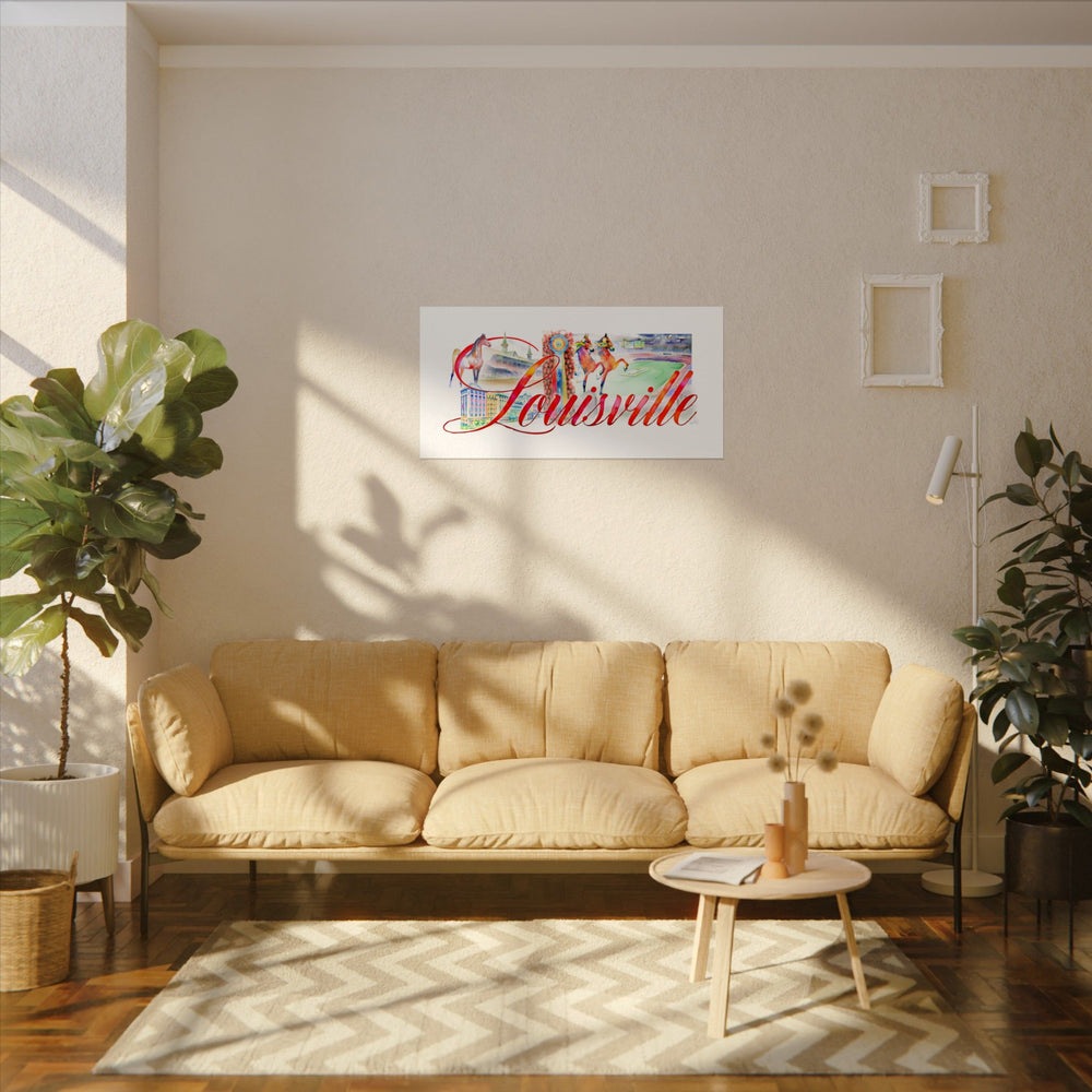 
                  
                    Louisville - Textured Watercolor Matte Print
                  
                