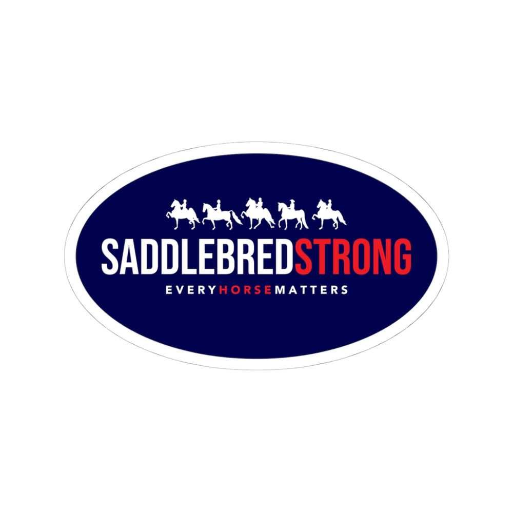 
                  
                    Saddlebred Strong Stickers - 2 sizes, clear or white trim
                  
                
