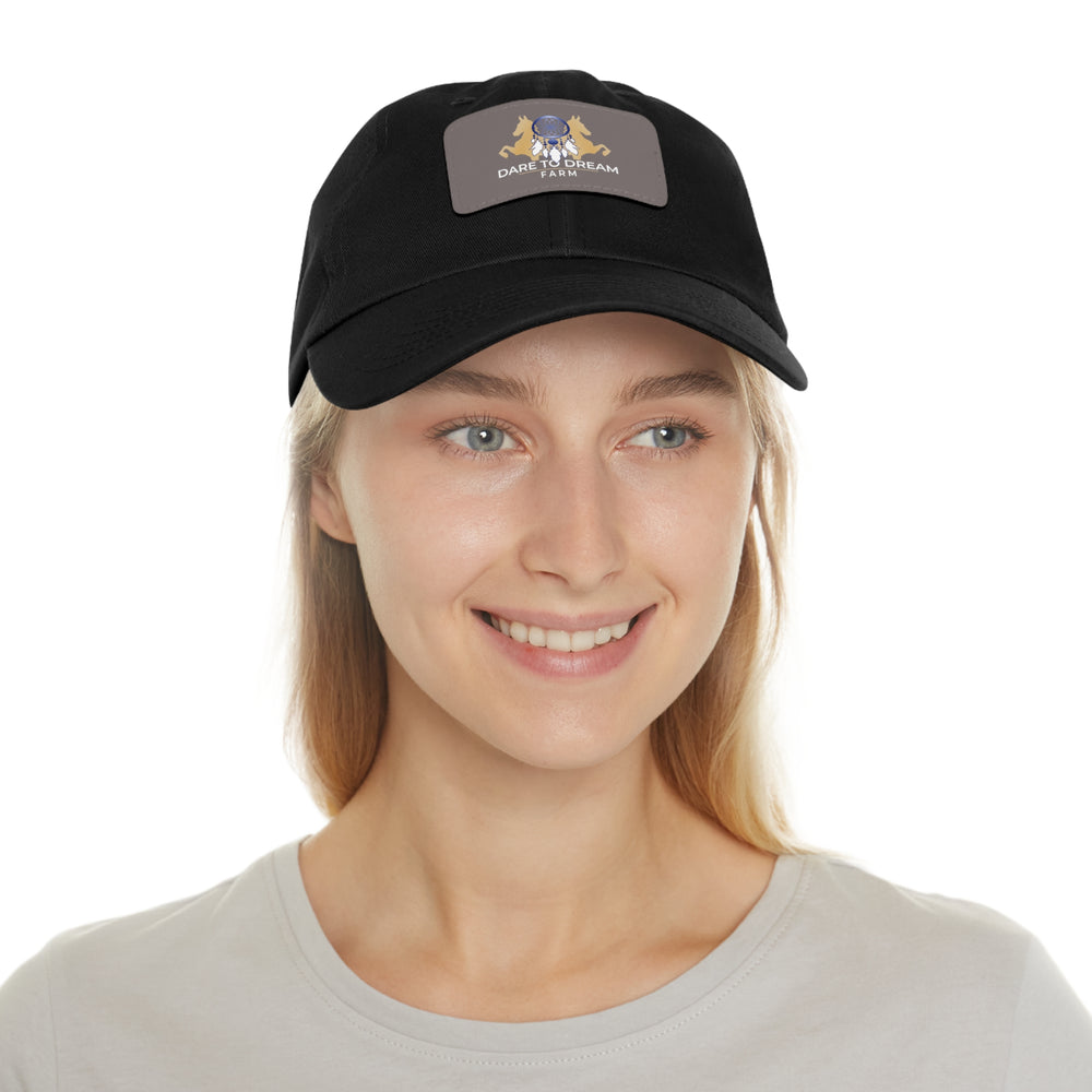 
                  
                    Leather Patch Hat
                  
                