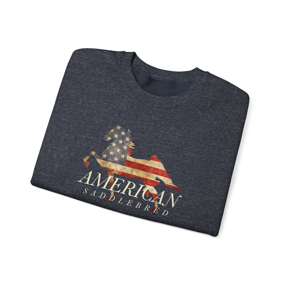
                  
                    Saddlebred Old Glory Unisex Heavy Blend™ Crewneck Sweatshirt
                  
                