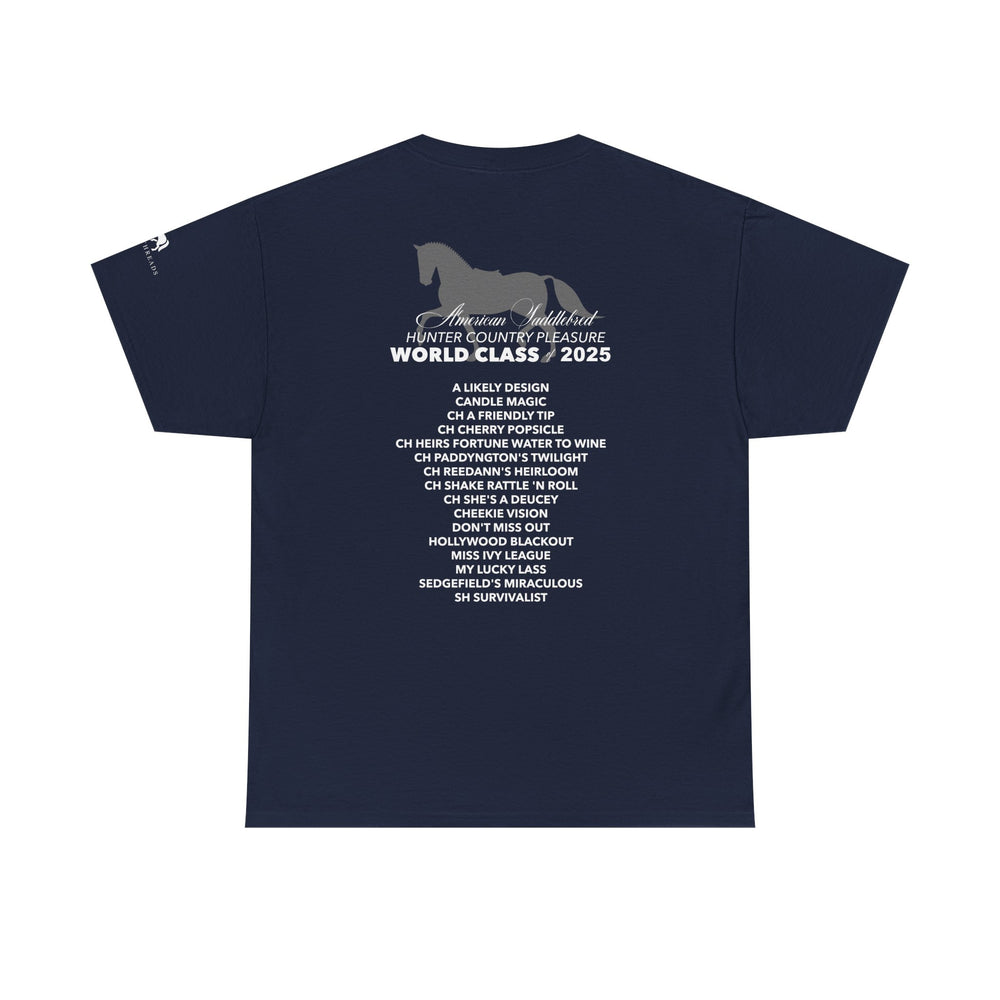 
                  
                    Hunter Country Pleasure - World Class of 2025 Tee
                  
                