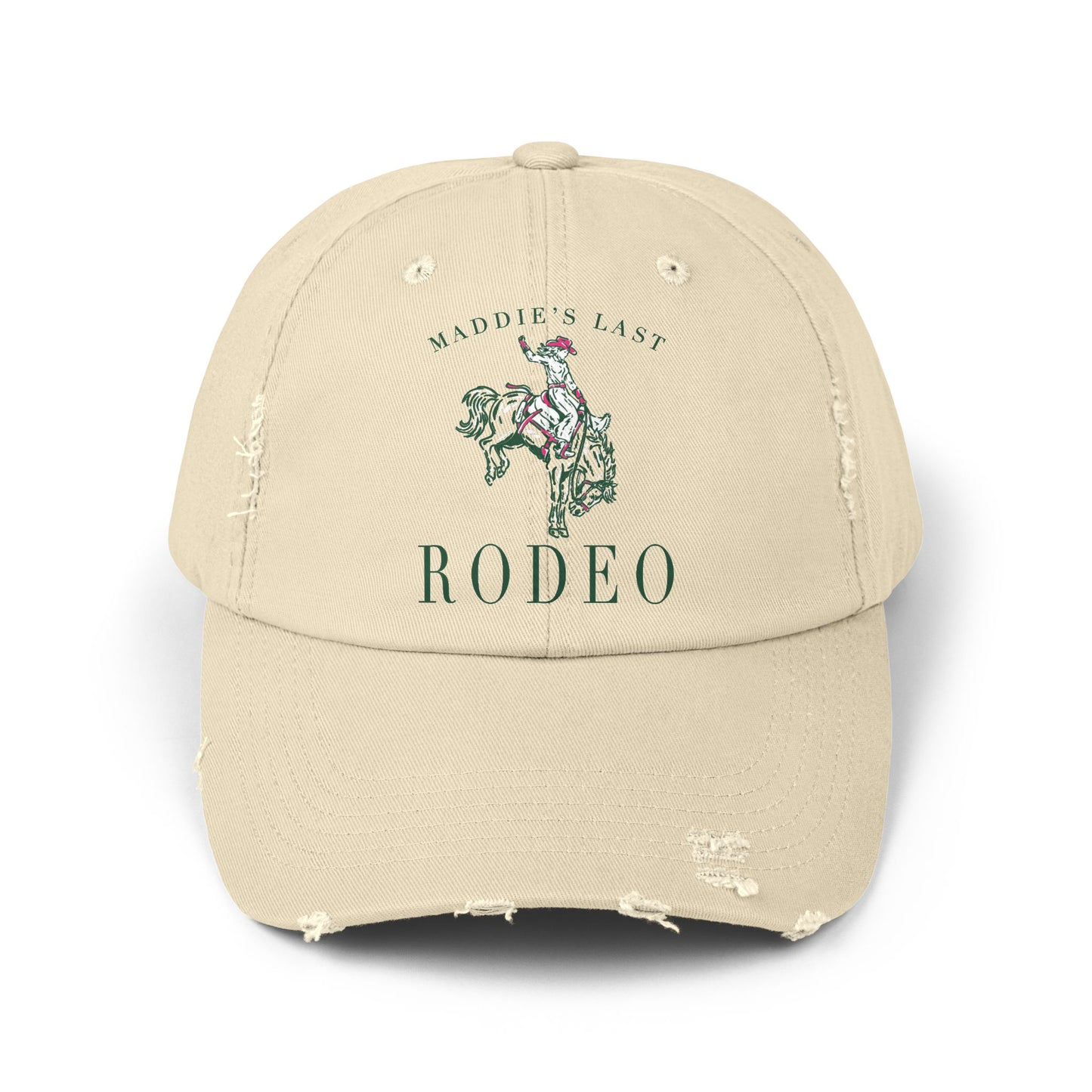 Distressed Cotton Cap