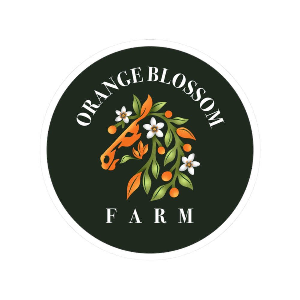 Stickers - 2 sizes, clear or white trim