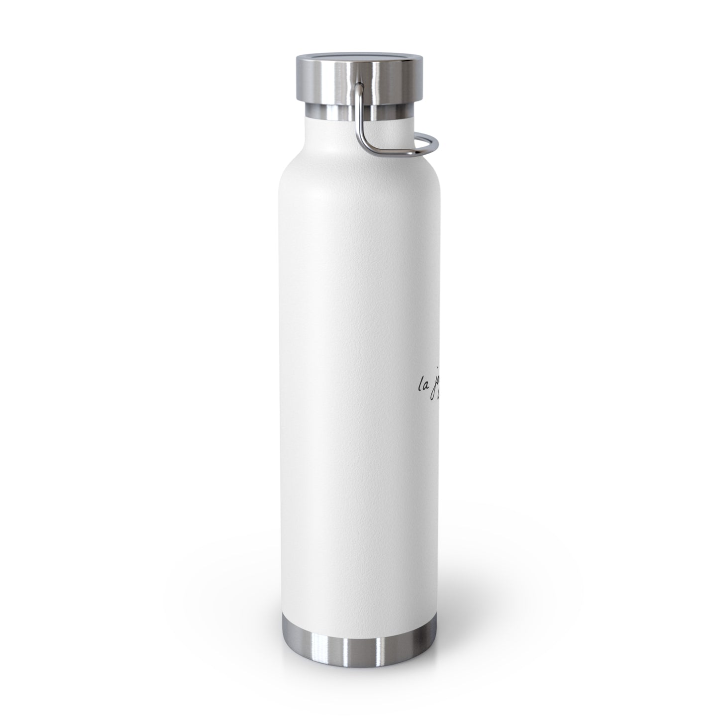 22oz Copper Vacuum Insulated Bottle - Black & White