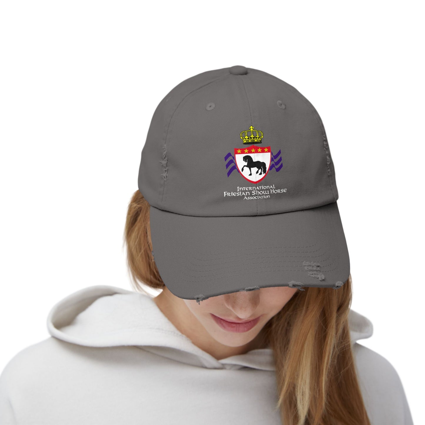 Distressed Cotton Cap
