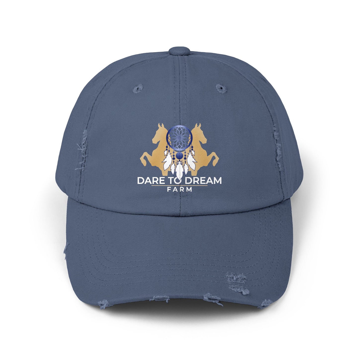 Distressed Cotton Cap