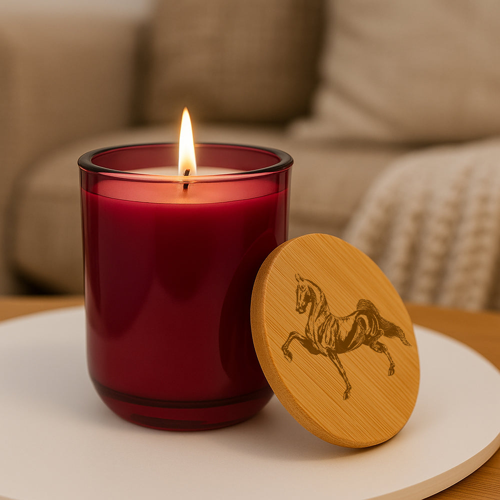 Engraved Lid Luxury Candle - Multiple Scents & Colors