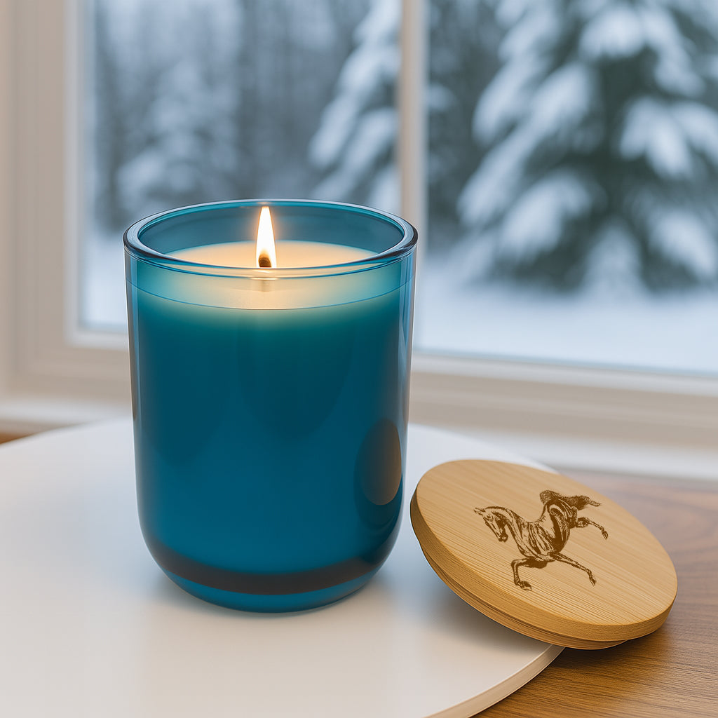 Engraved Lid Luxury Candle - Multiple Scents & Colors