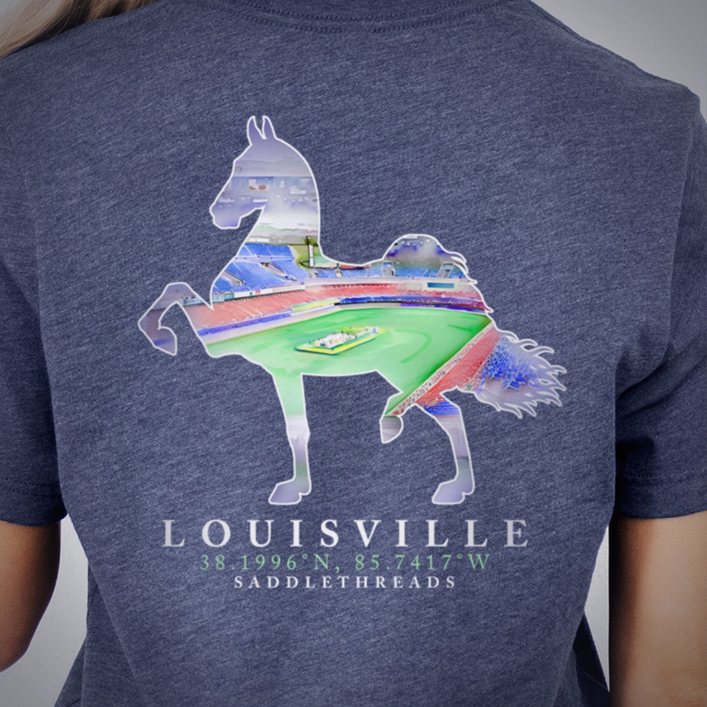"Center Stage" Louisville Coordinates Tee