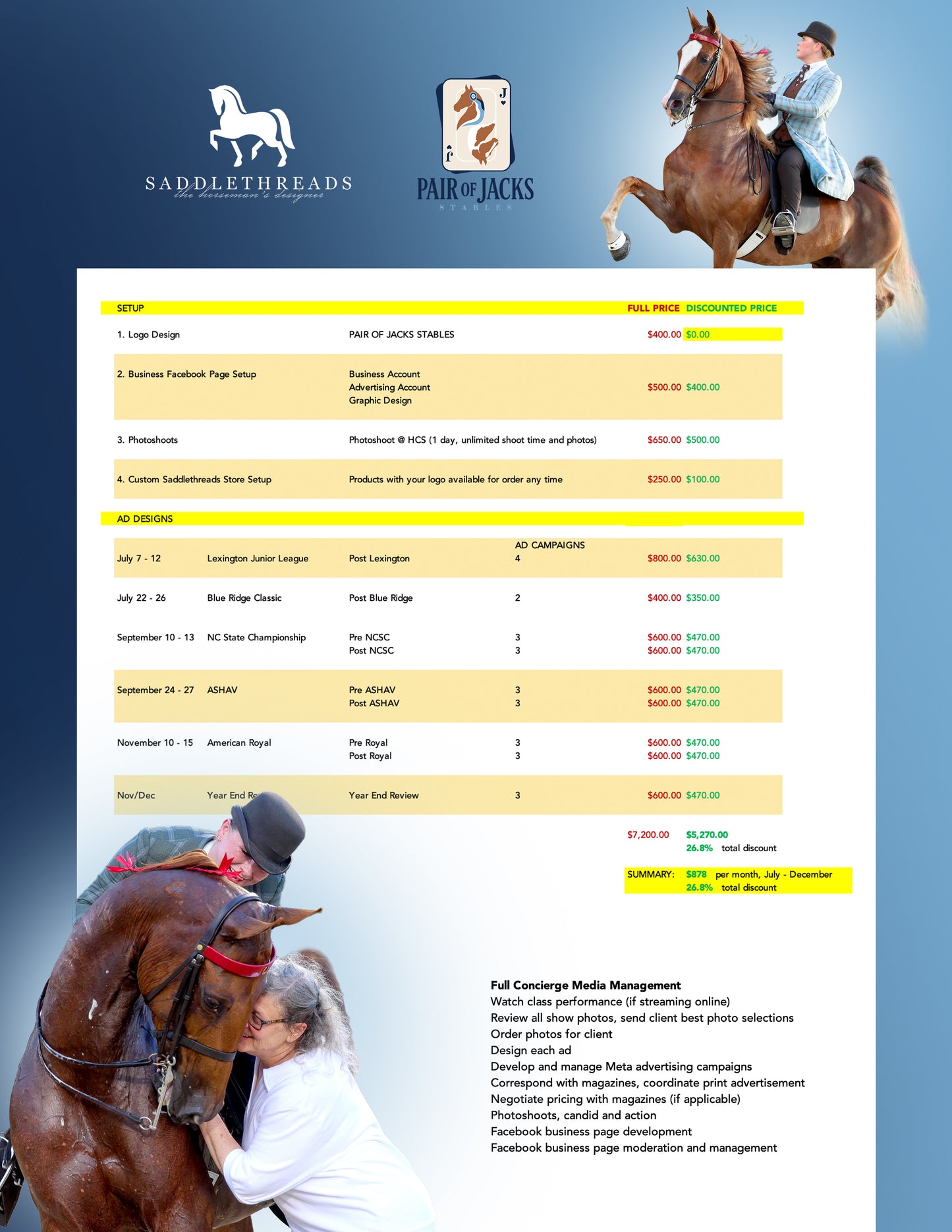 Pair of Jacks Stables Marketing Plan