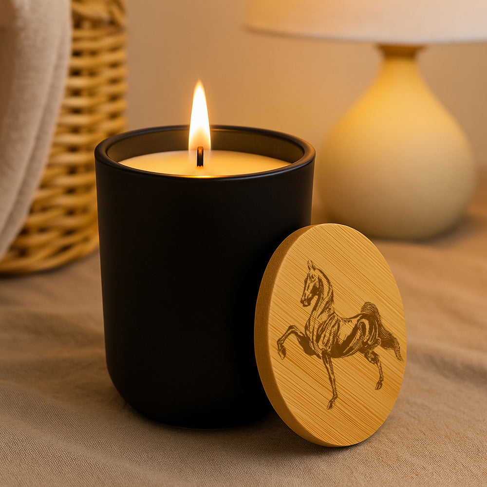 Engraved Lid Luxury Candle - Multiple Scents & Colors