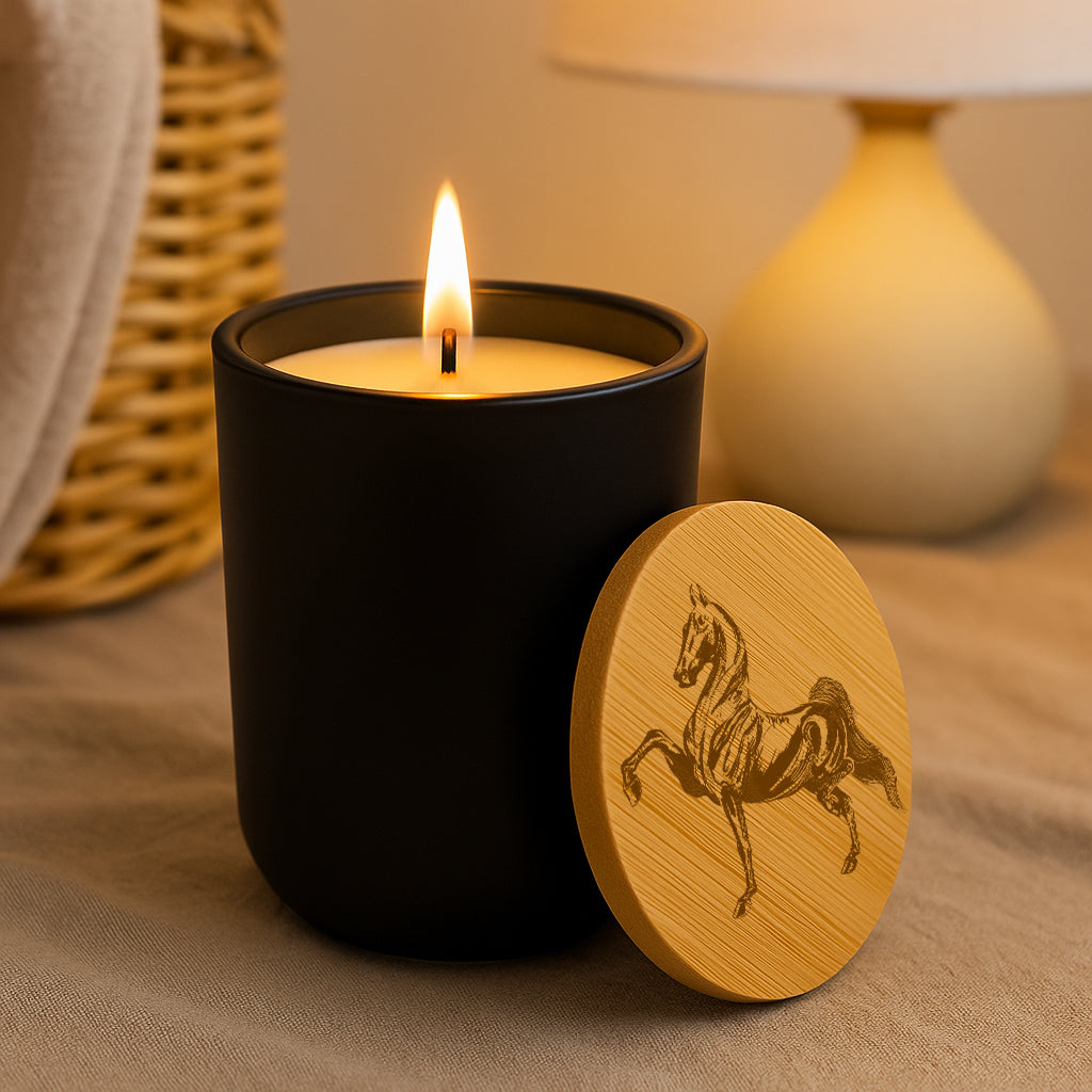 Engraved Lid Luxury Candle - Multiple Scents & Colors