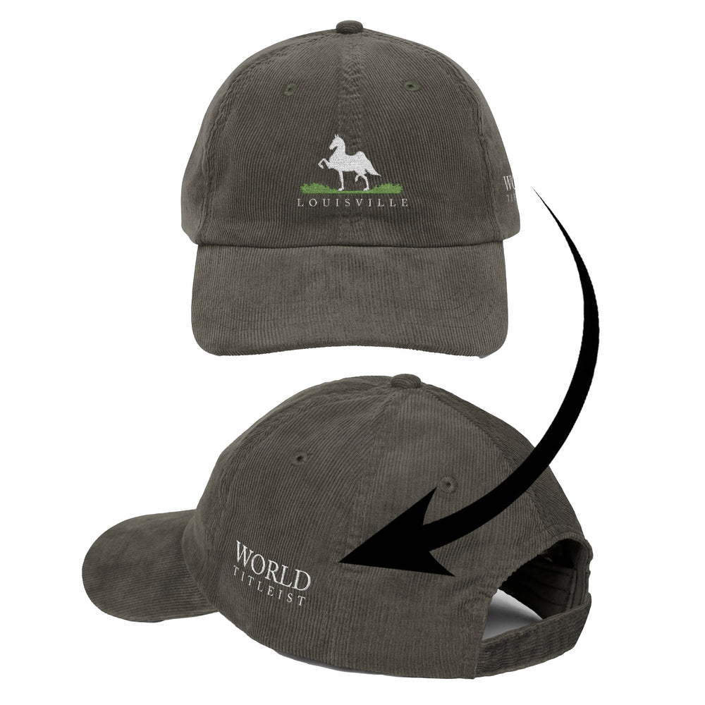 World Titleist - Embroidered Corduroy Hat