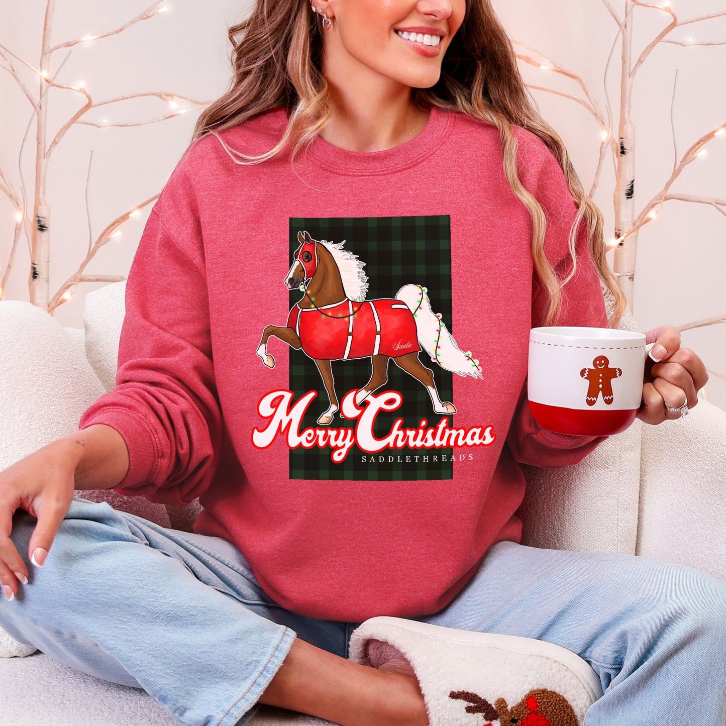 Santa's Horse Crewneck