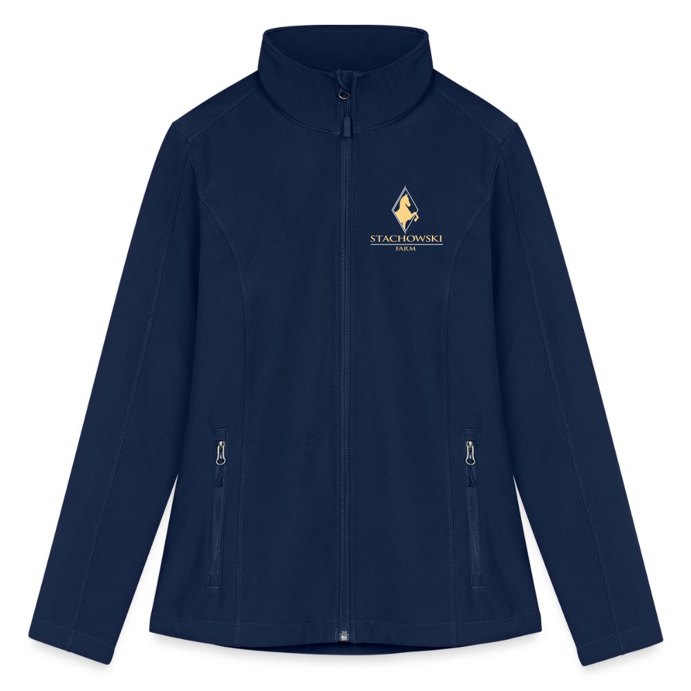 Stachowski Women’s Soft Shell Jacket - navy