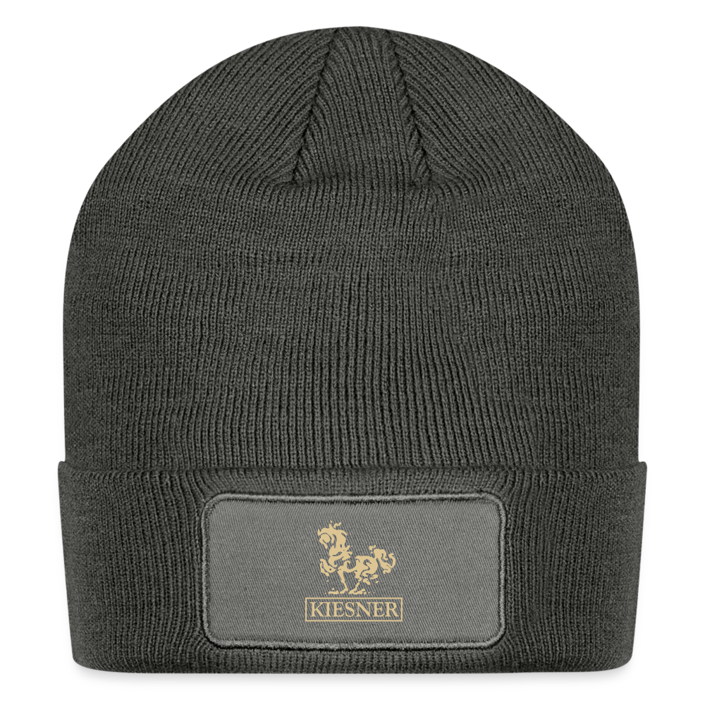 
                  
                    Kiesner Training Patch Beanie - charcoal grey
                  
                