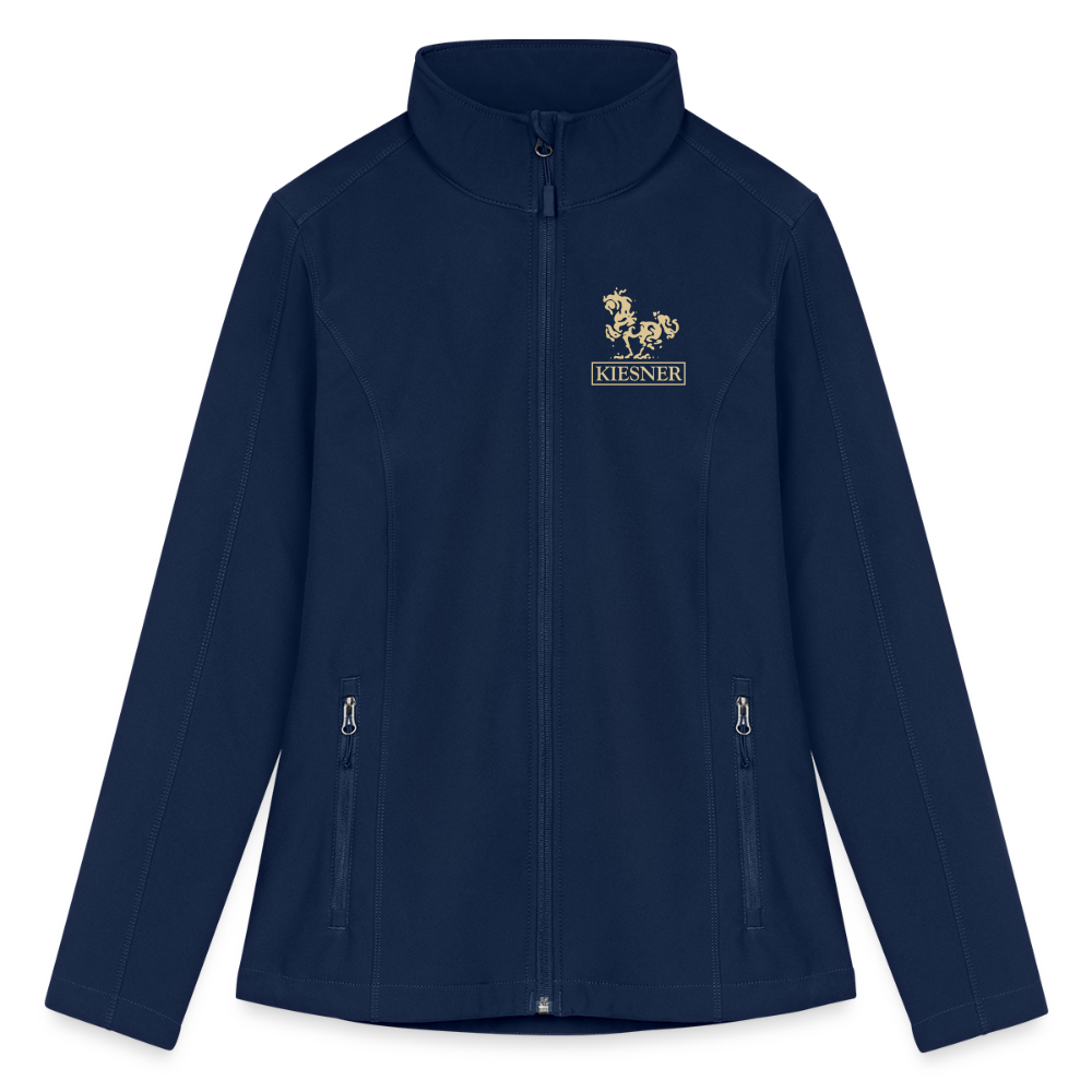 Kiesner Training Women’s Soft Shell Jacket - navy