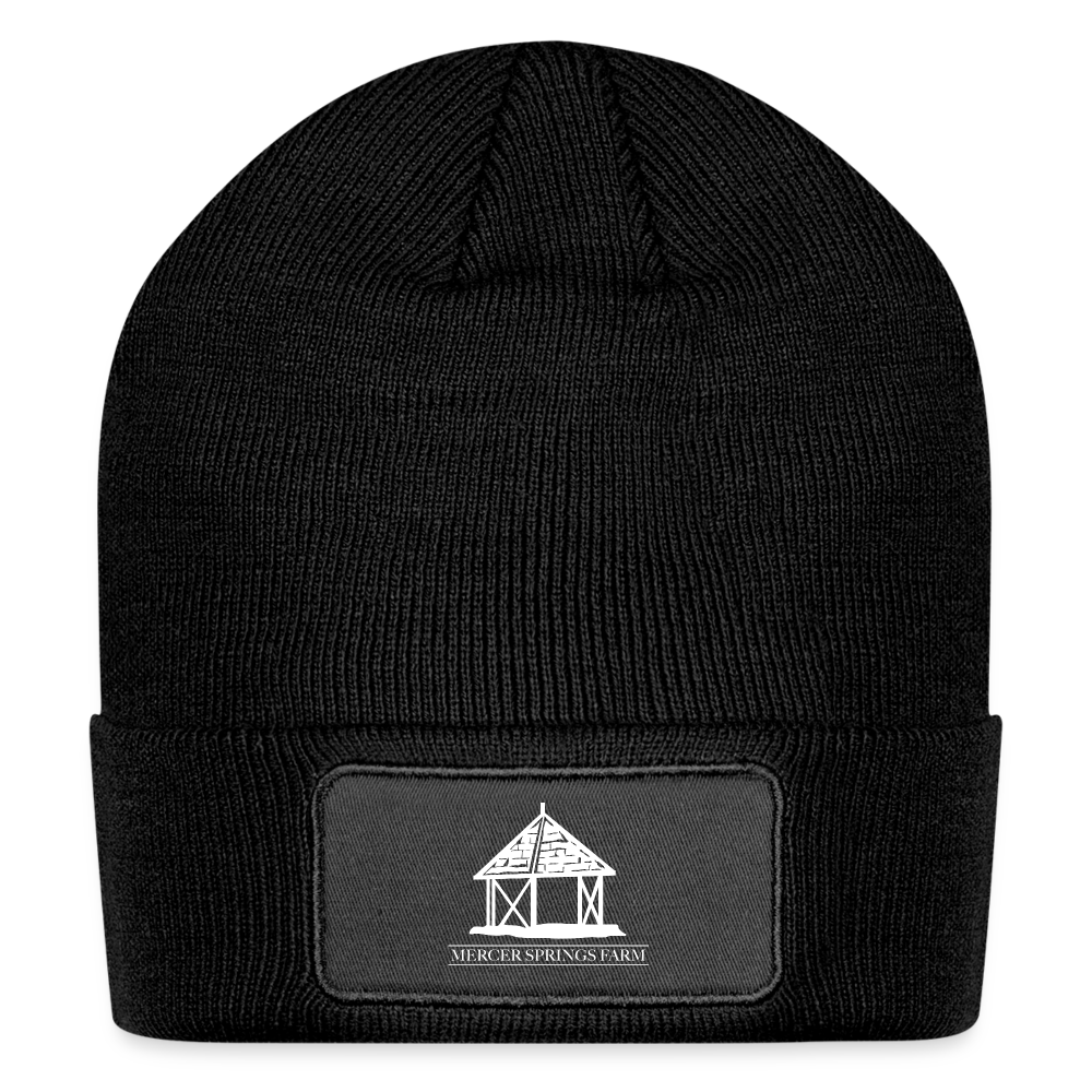 
                  
                    Mercer Springs Patch Beanie - black
                  
                