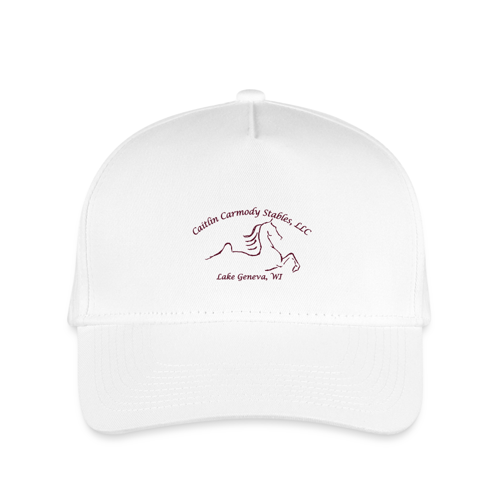 Caitlin Carmody Kid's Baseball Cap - white