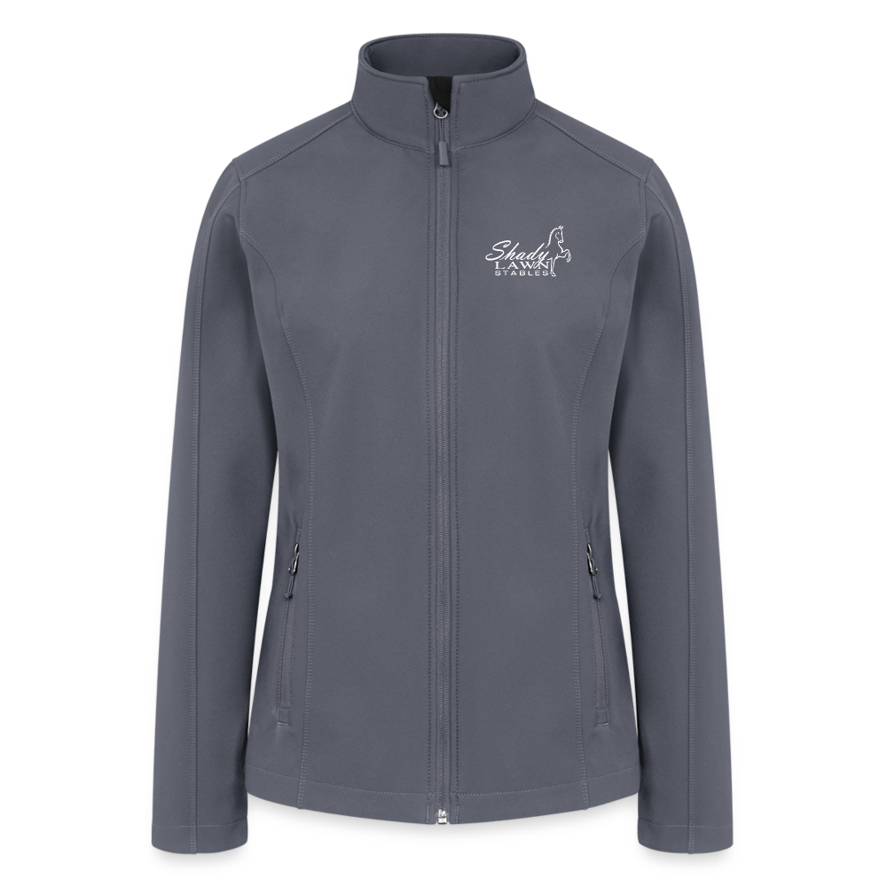 Shady Lawn Stables Women’s Soft Shell Jacket - gray