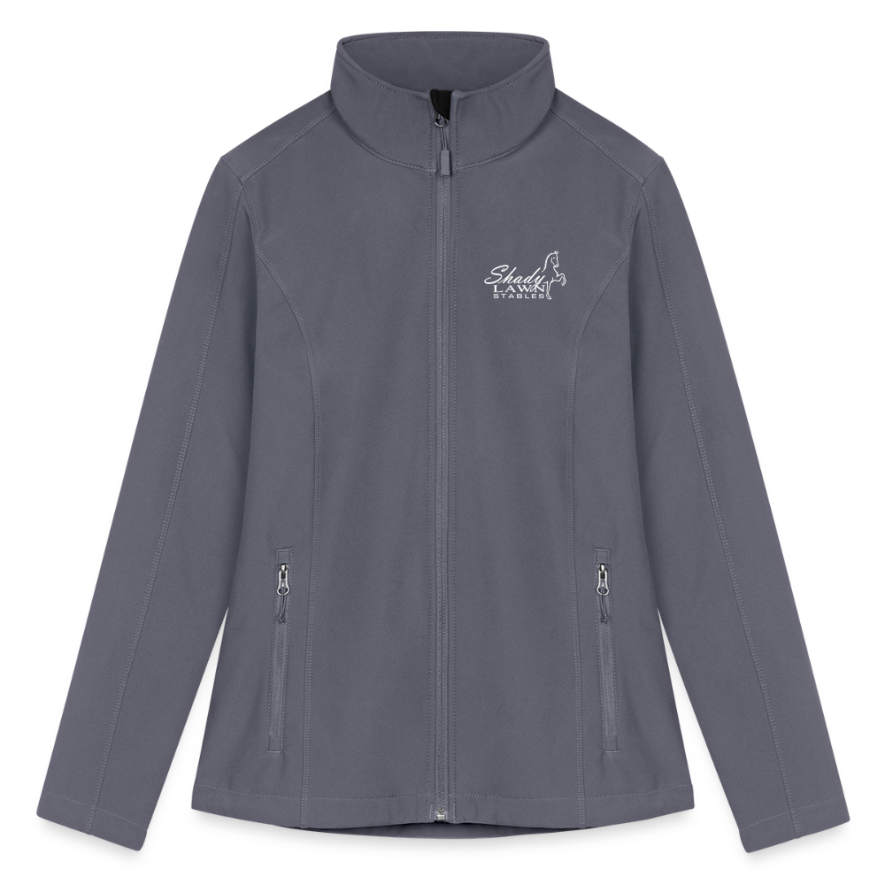 Shady Lawn Stables Women’s Soft Shell Jacket - gray