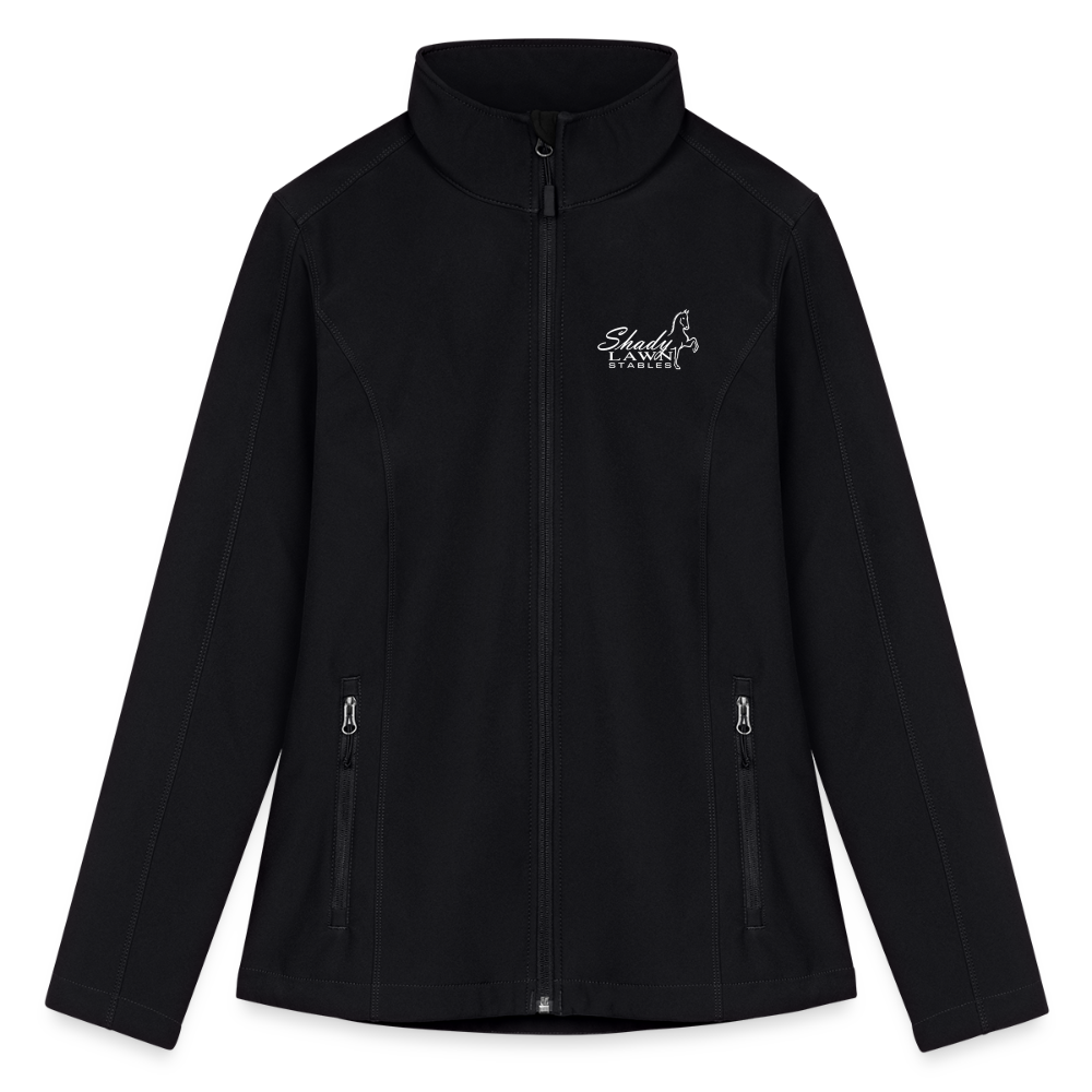 Shady Lawn Stables Women’s Soft Shell Jacket - black