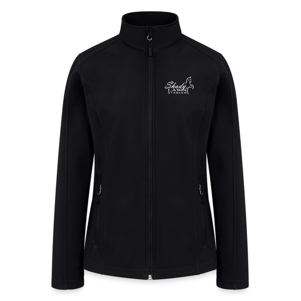 Shady Lawn Stables Women’s Soft Shell Jacket - black