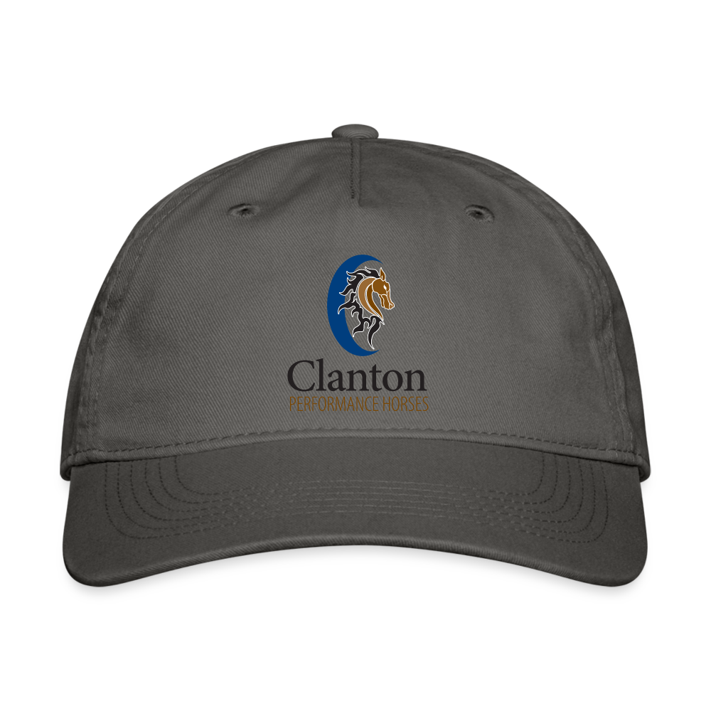 
                  
                    Clanton Performance Horses 100% Cotton Baseball Cap - charcoal
                  
                