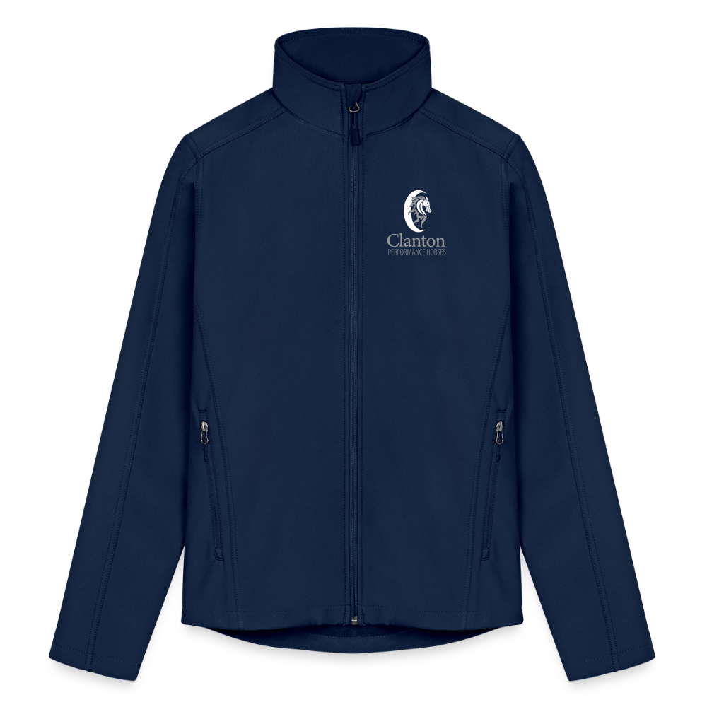 Clanton Performance Horses Men’s Soft Shell Jacket - navy