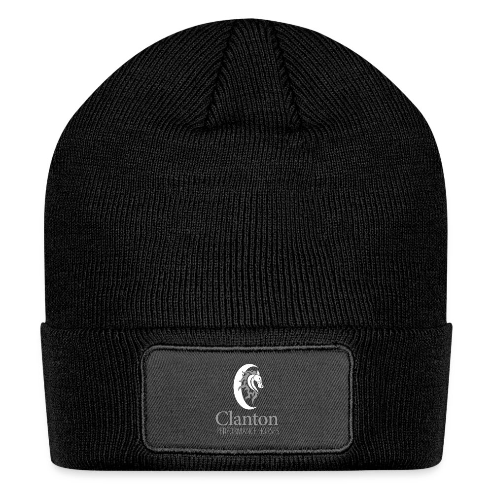 Clanton Performance Horses Patch Beanie - black