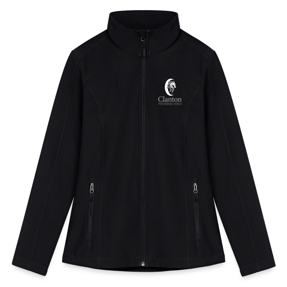 
                  
                    Clanton Performance Horses Women’s Soft Shell Jacket - black
                  
                