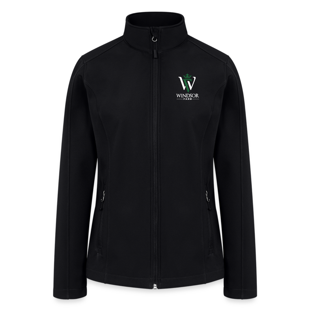 
                  
                    Windsor Farm Women’s Soft Shell Jacket - black
                  
                