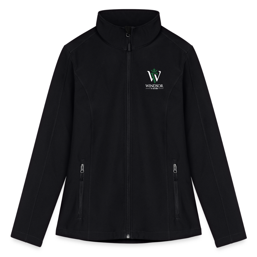 
                  
                    Windsor Farm Women’s Soft Shell Jacket - black
                  
                