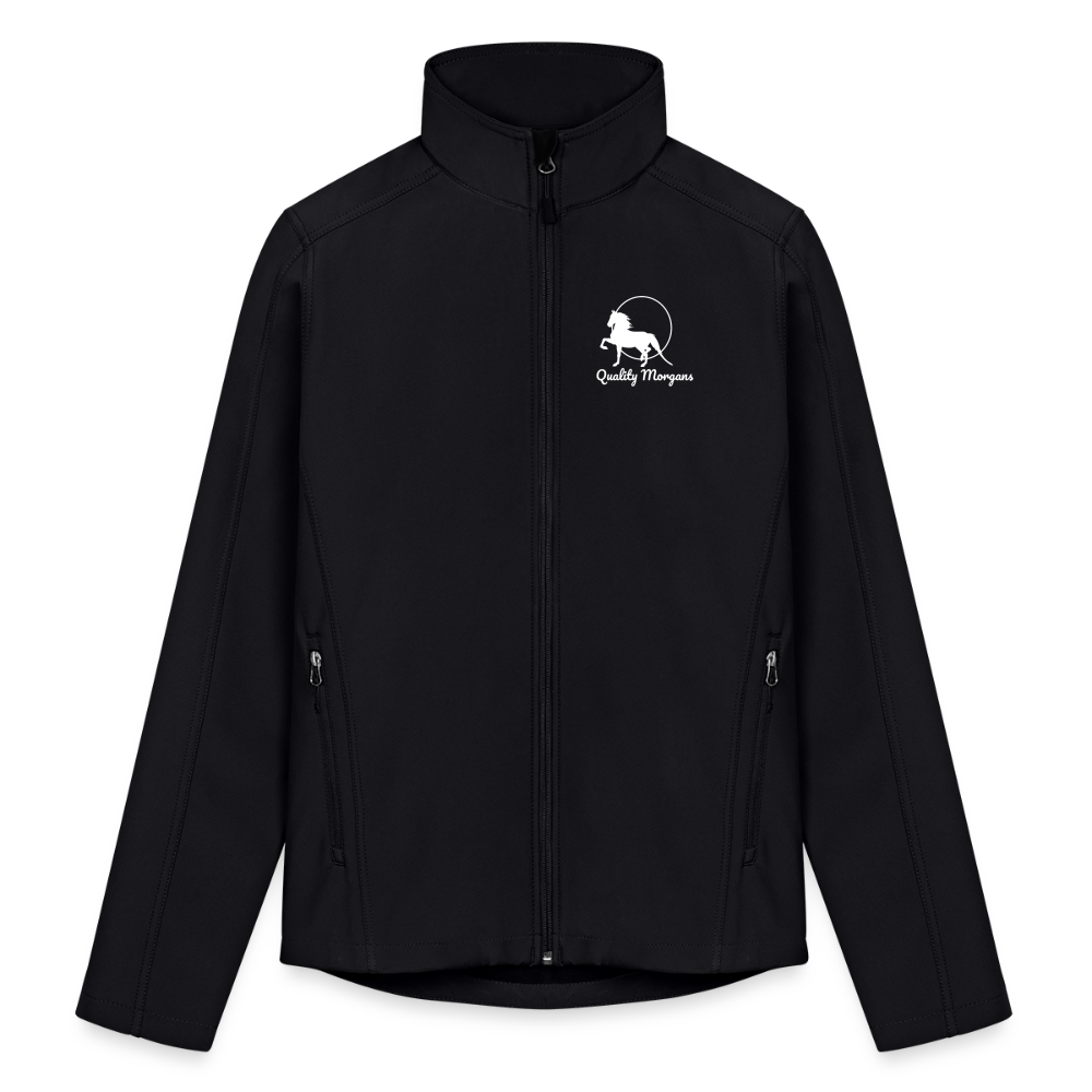 Quality Morgans Men’s Soft Shell Jacket - black