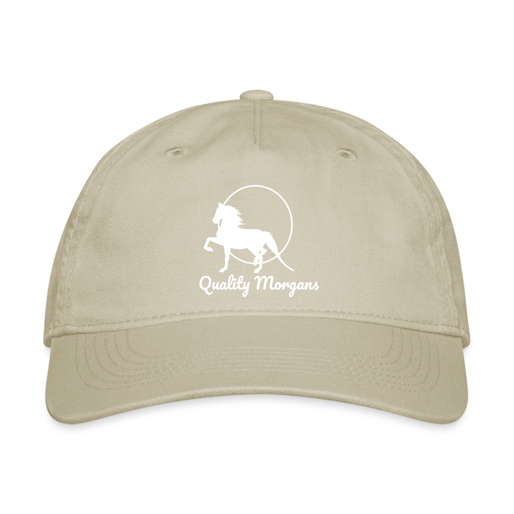 Quality Morgans 100% Cotton Baseball Cap - khaki