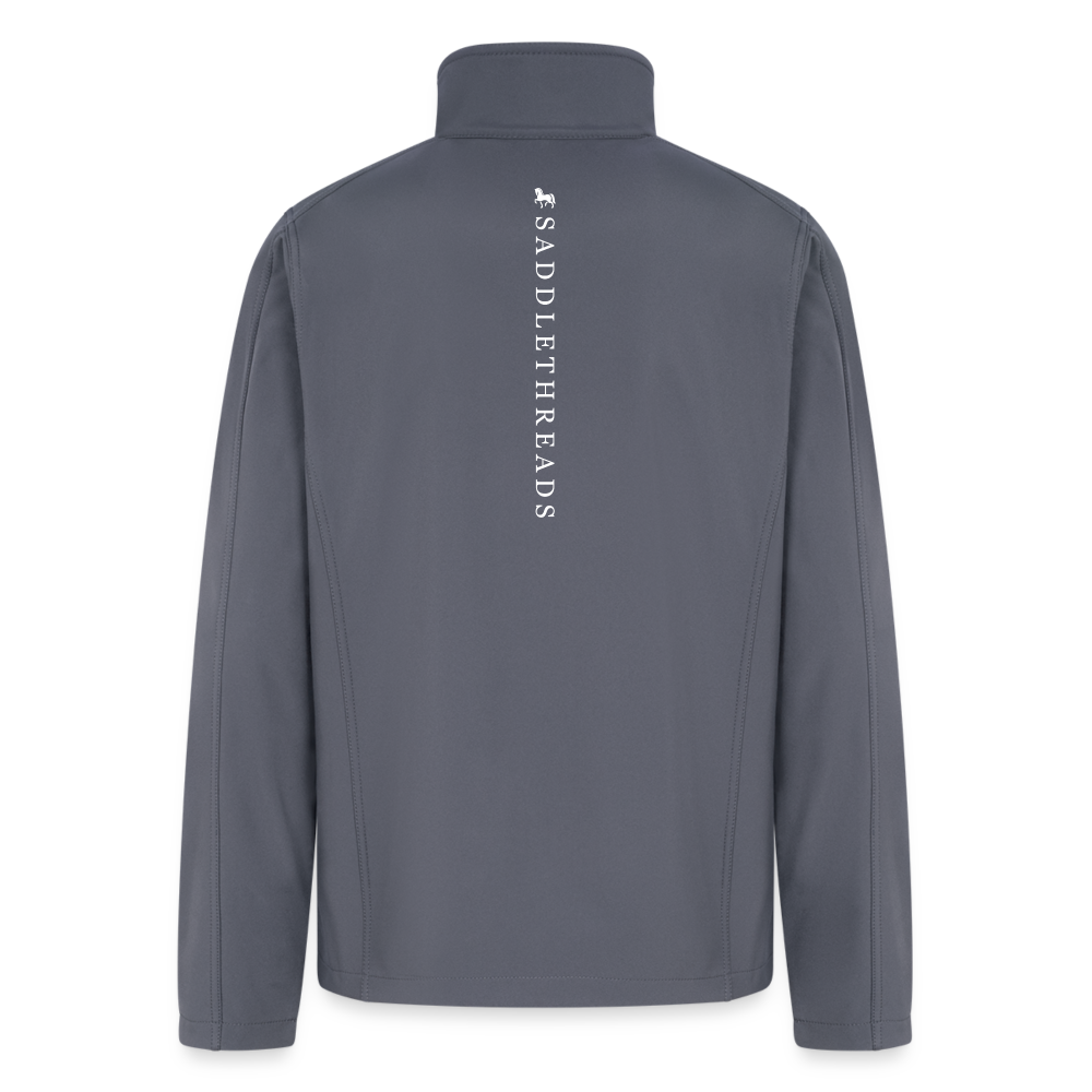 Caralyn Schroter Inc Men’s Soft Shell Jacket - gray