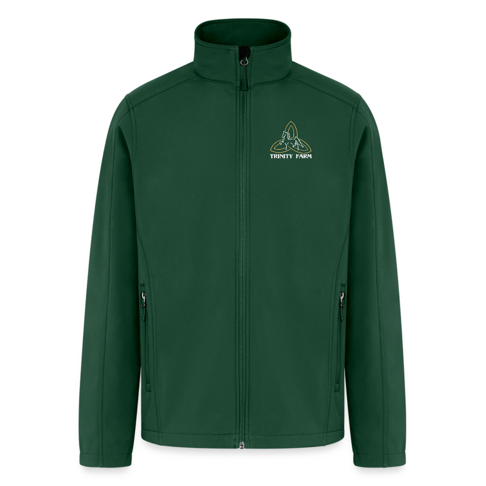 Trinity Farm Men’s Soft Shell Jacket - forest green