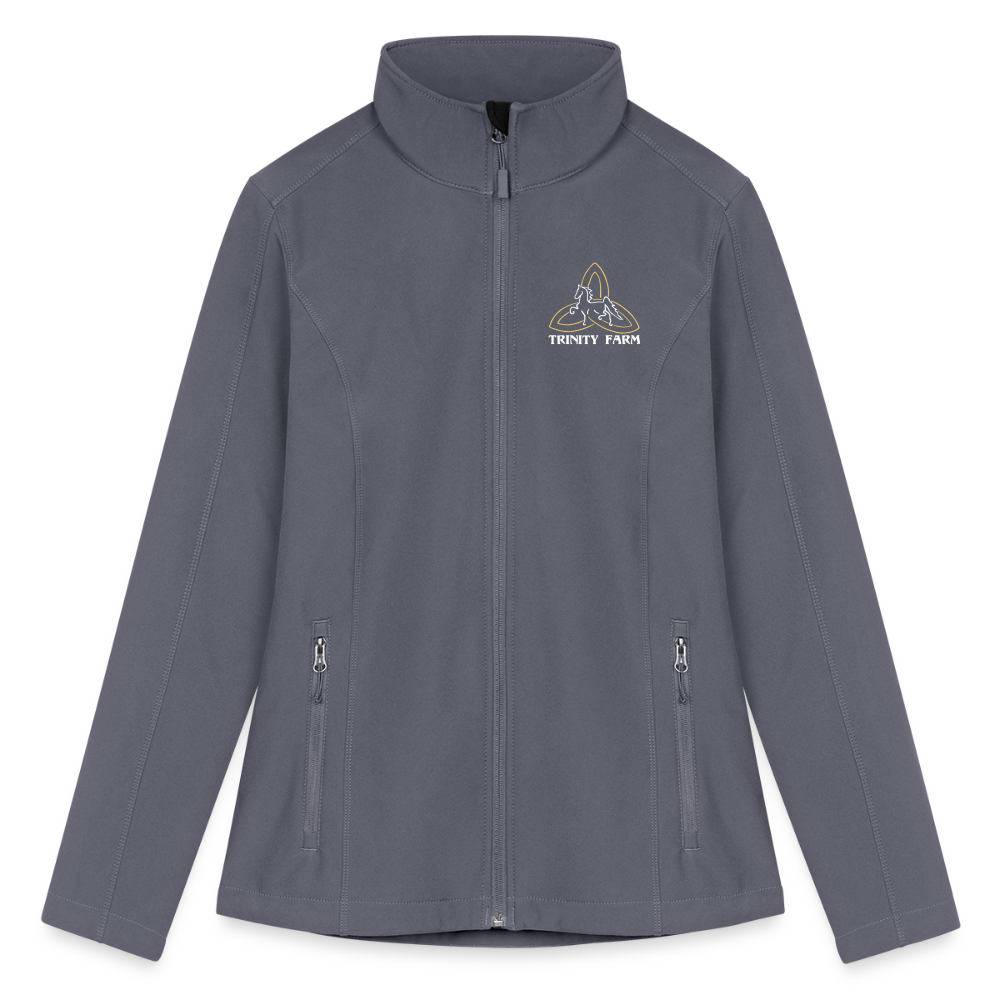 Trinity Farm Women’s Soft Shell Jacket - gray