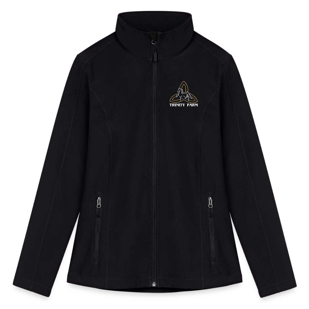 Trinity Farm Women’s Soft Shell Jacket - black