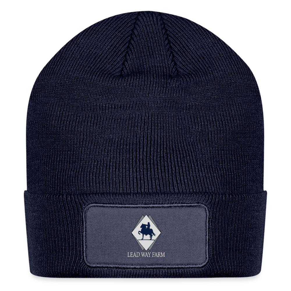 
                  
                    Lead Way Farm Patch Beanie - navy
                  
                