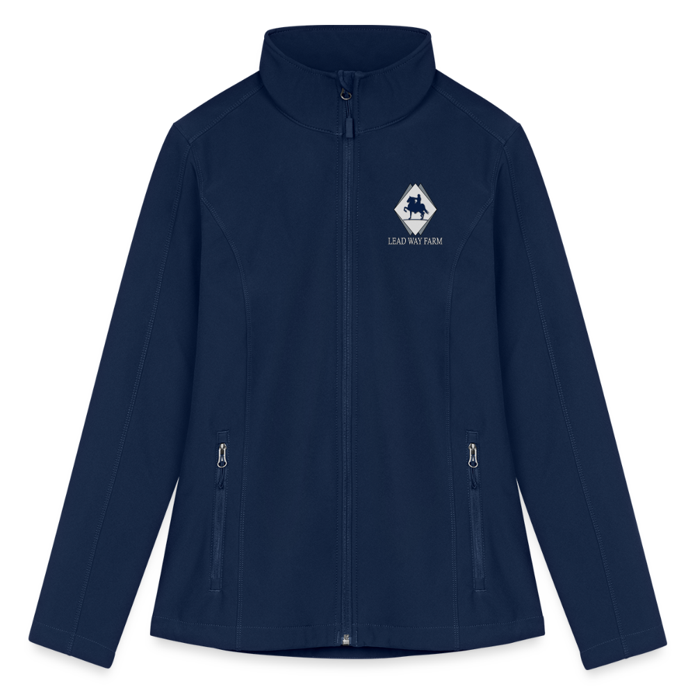 Lead Way Farm Women’s Soft Shell Jacket - navy